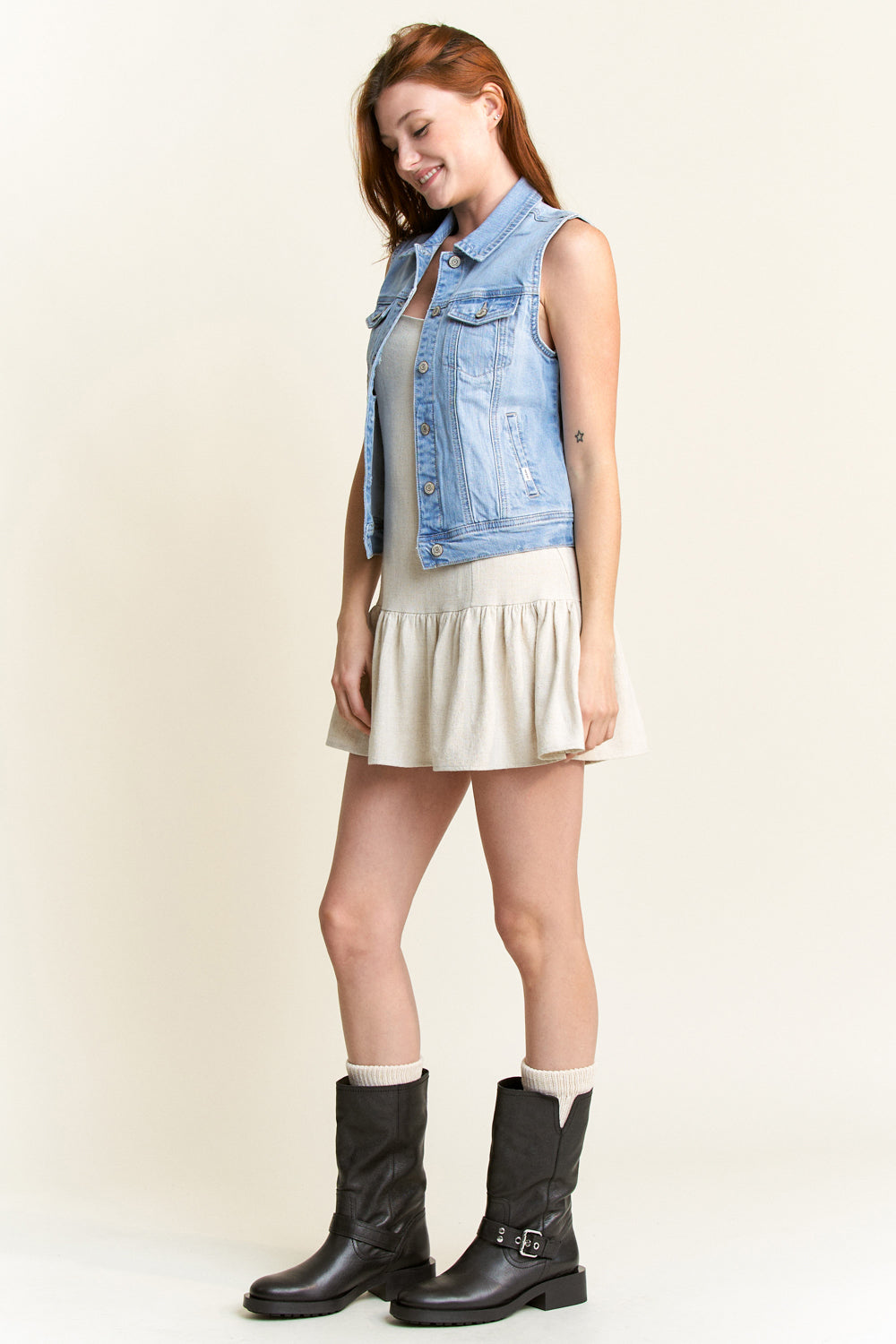 Classic Denim Vest-4