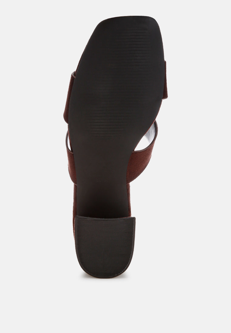 Block Heel Slip Ons by Mode-4