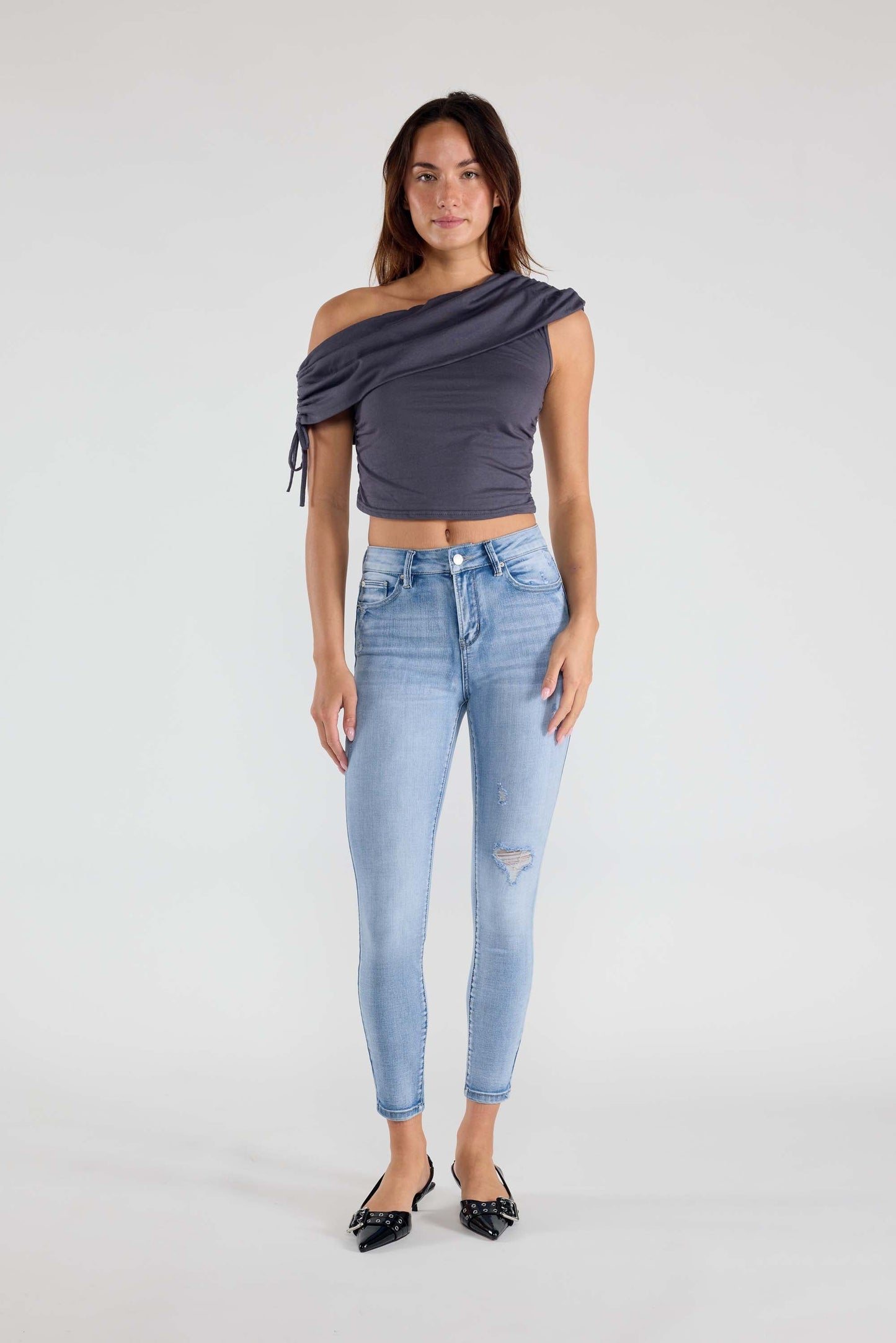 Destructed Skinny Jeans-4