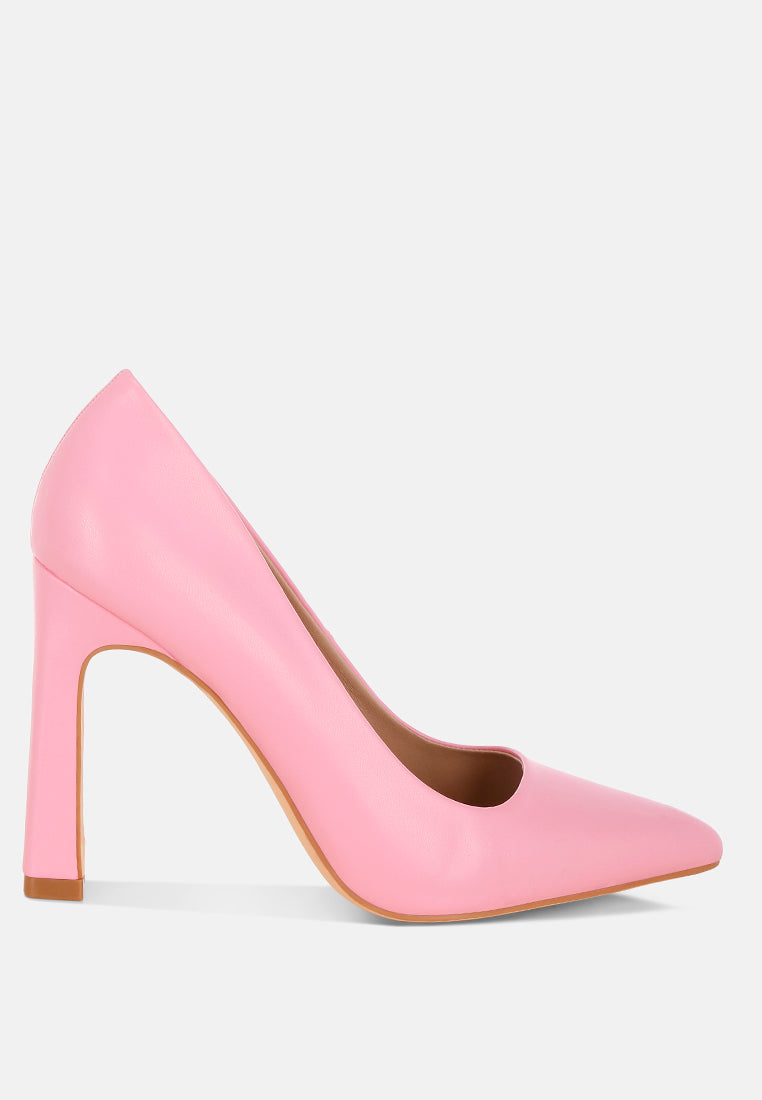 Shacarri Faux Leather Pumps-8