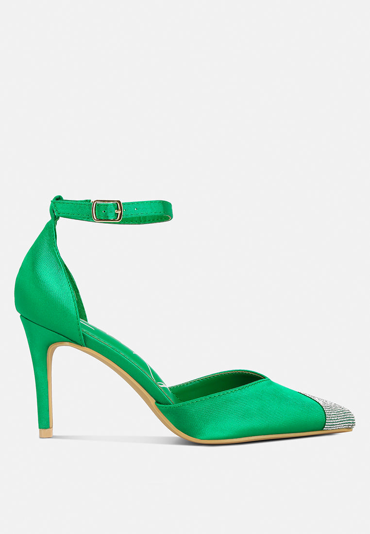 Everalda Toe Cap Embellished Sandals-6