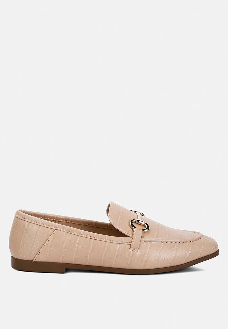 Finola Horsebit Embellished Loafers-6
