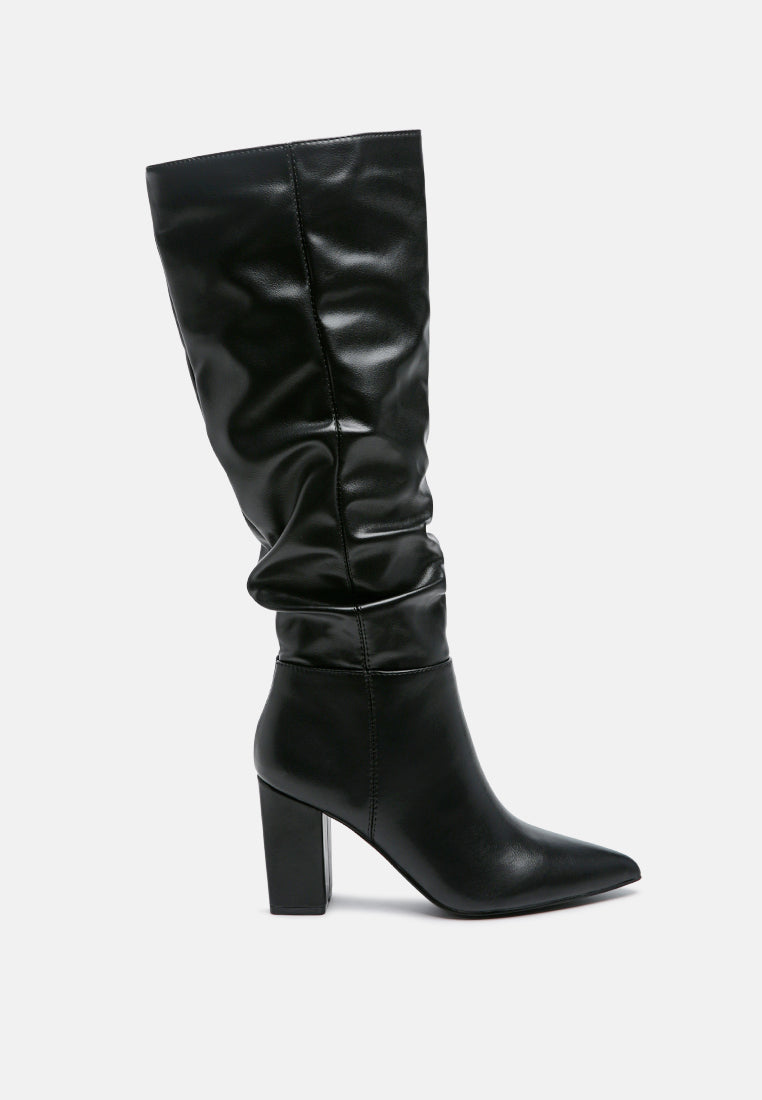 Hanoi Knee High Slouch Boots-5