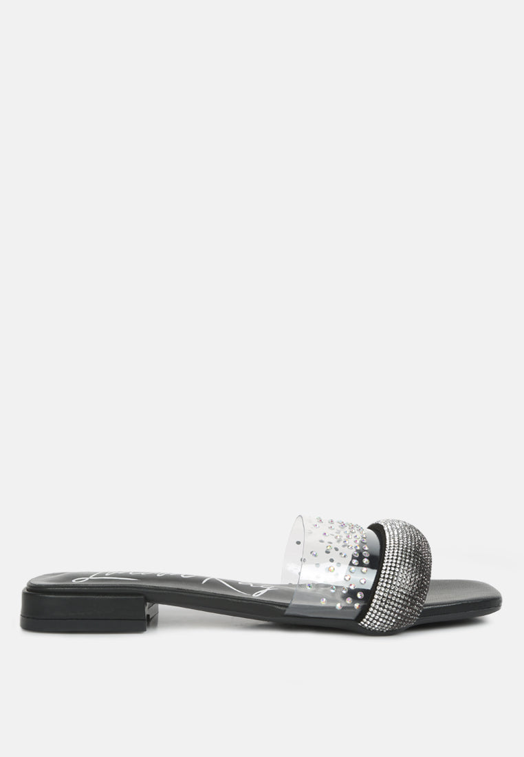Old Flame Low Strack Heel Sandals-6
