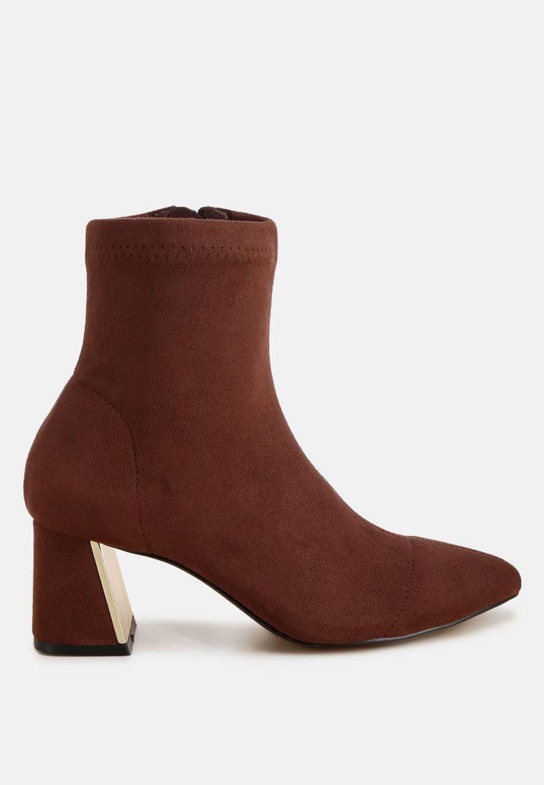 Easy Baddie Metallic Detail Stretchy Boots-6