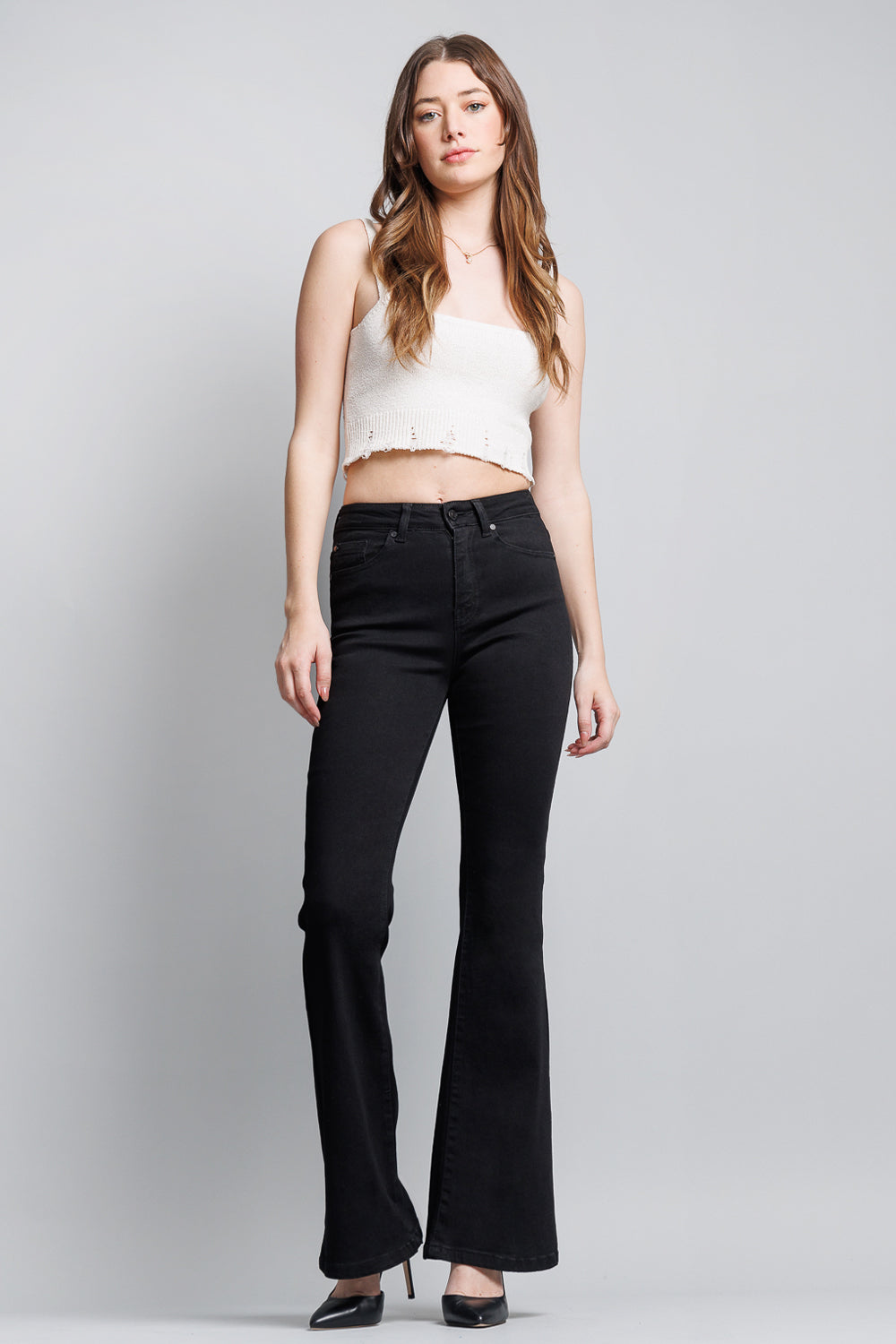Super High Rise Classic Flare Jeans-4