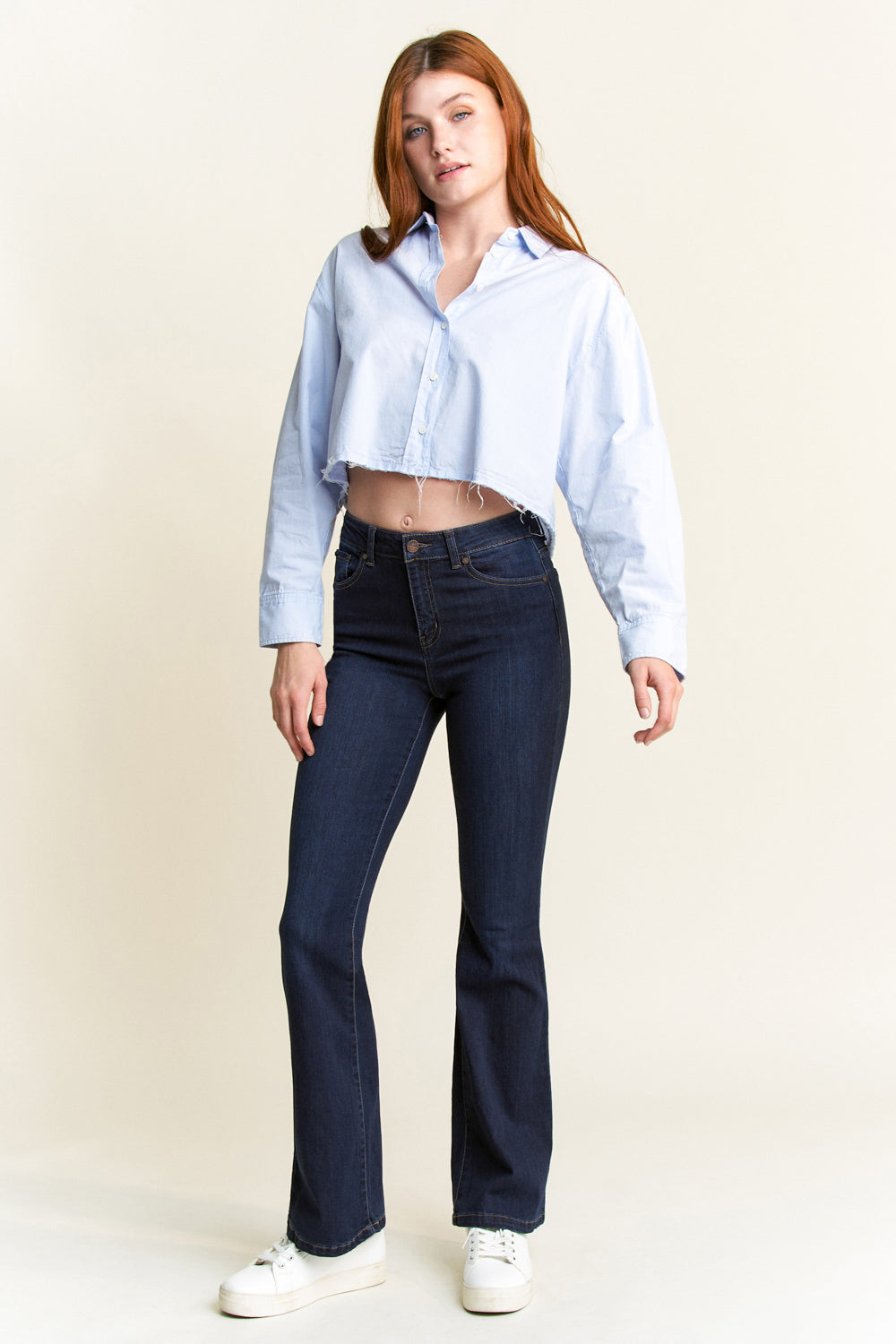 Super High Rise Classic Flare Jeans-0