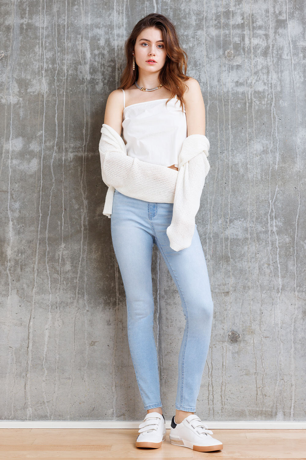 Super Stretch High Rise Skinny Jeans-4