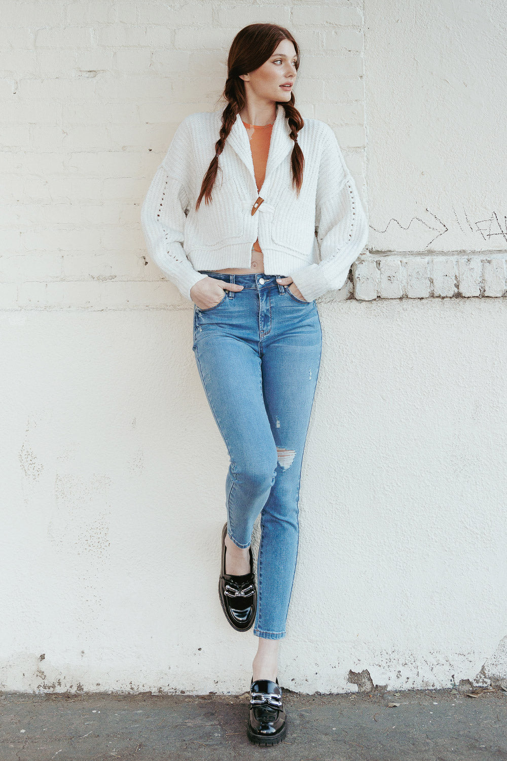Destructed Skinny Jeans-2
