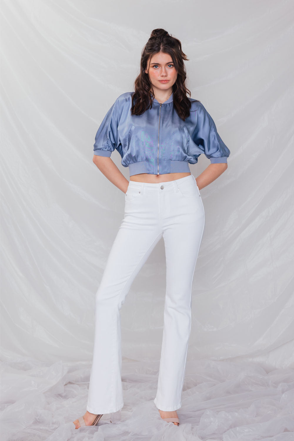 High Rise Classic Bootcut Jeans-3