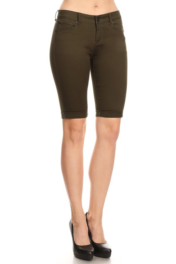 Bermuda Denim Shorts-1