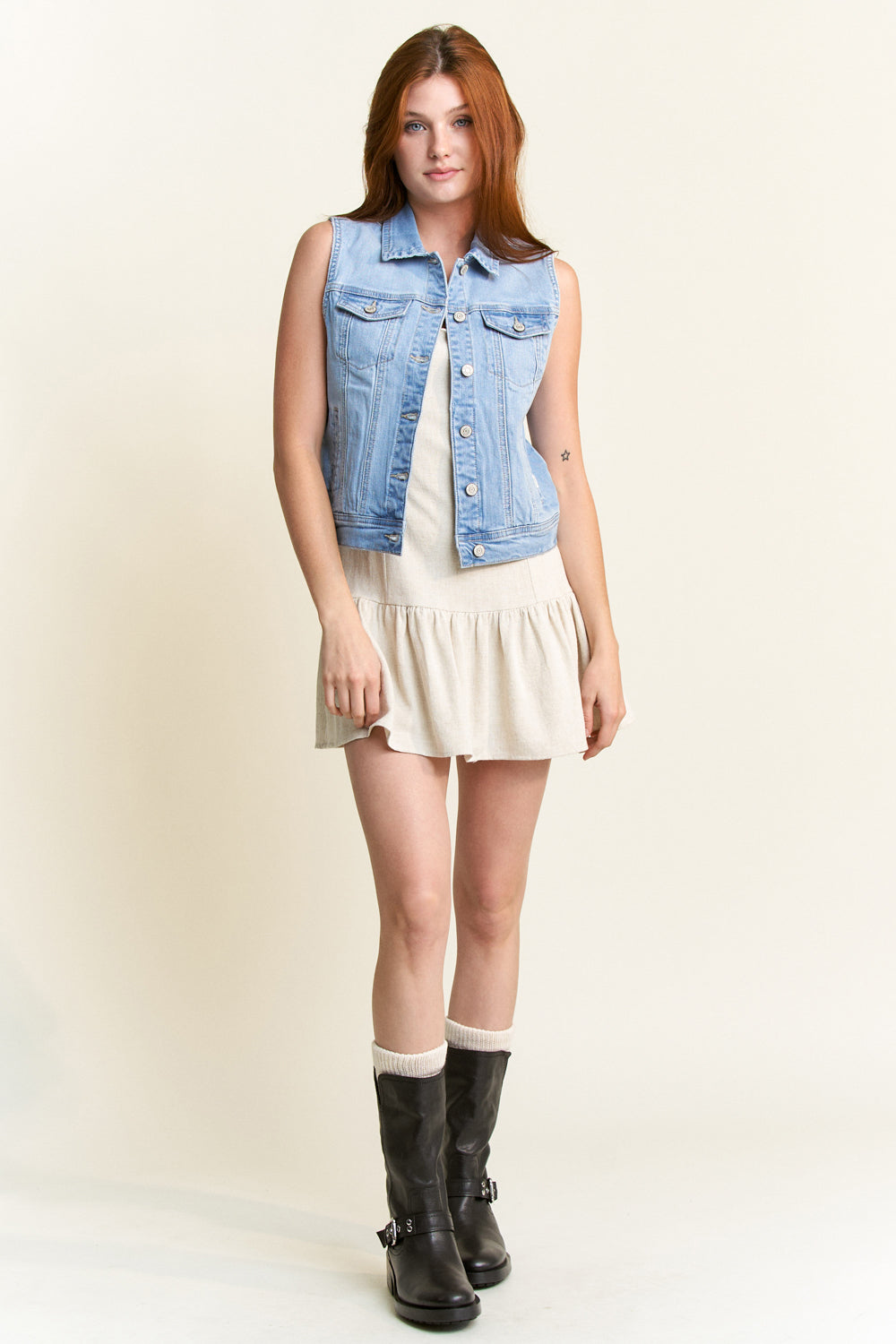 Classic Denim Vest-0