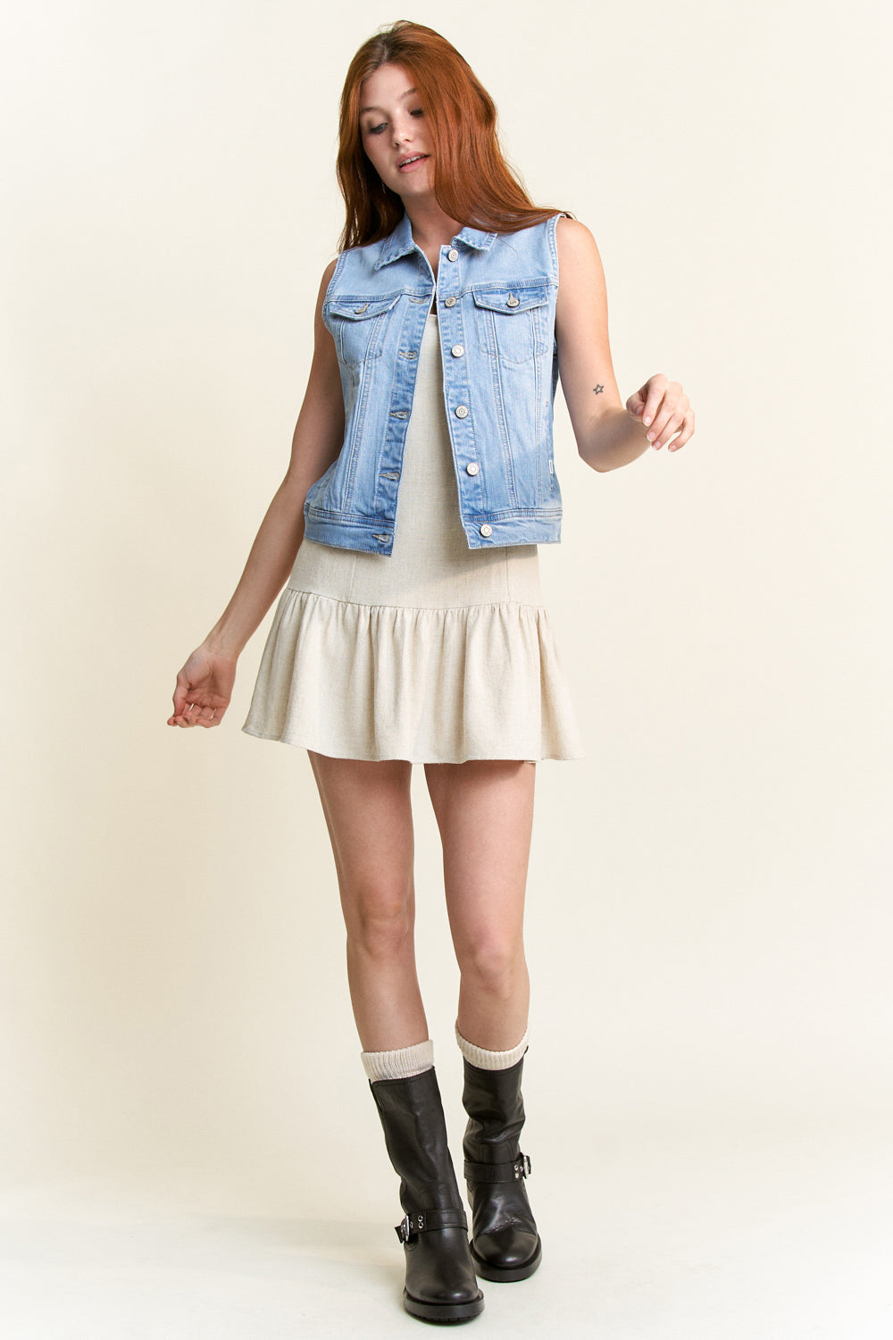 Classic Denim Vest-2