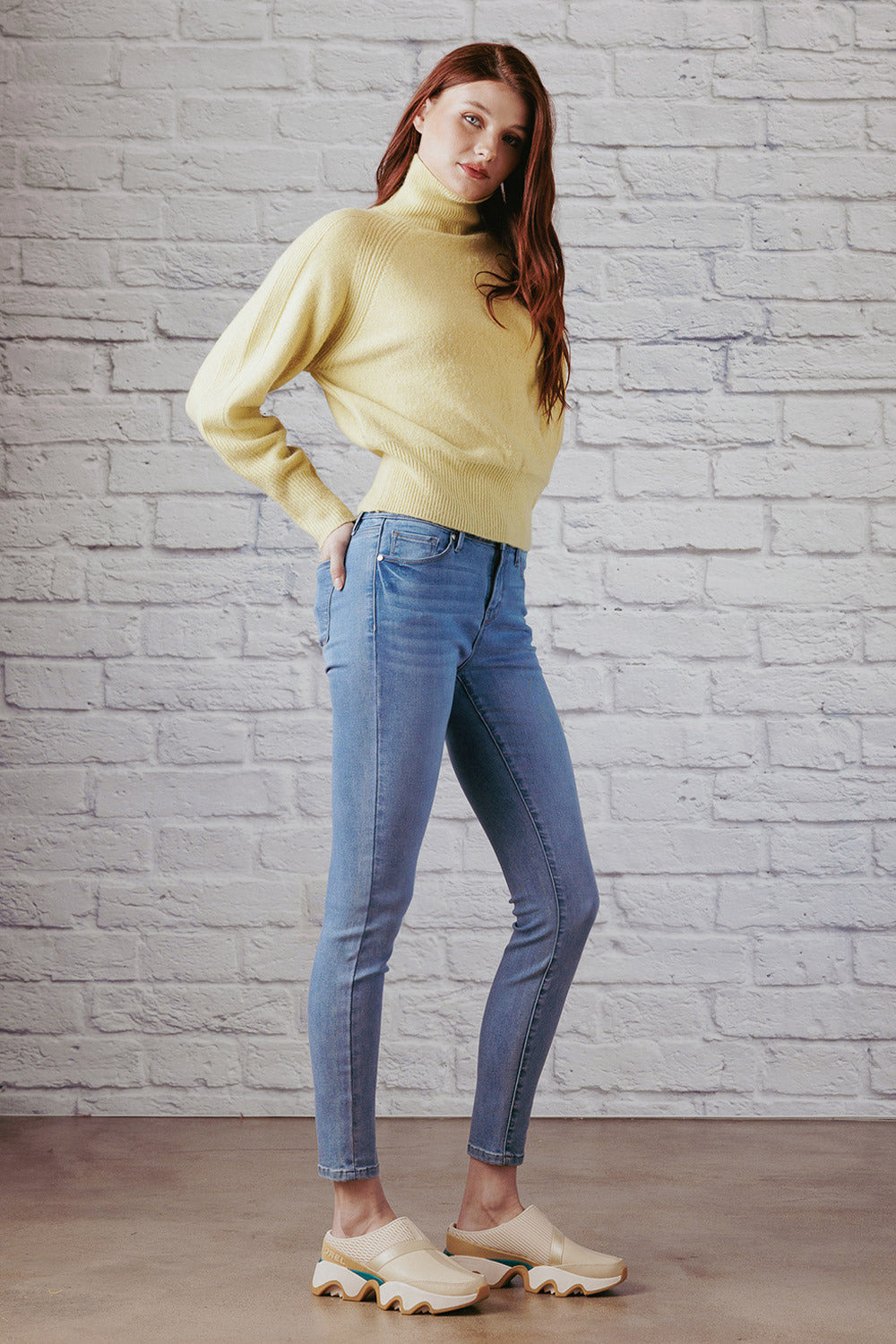 Mid Rise Skinny Jeans-2