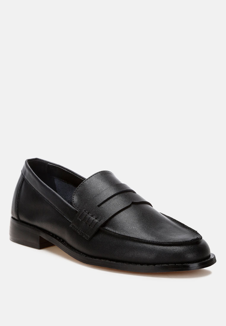 Reiga Low Block Heel Loafers-2