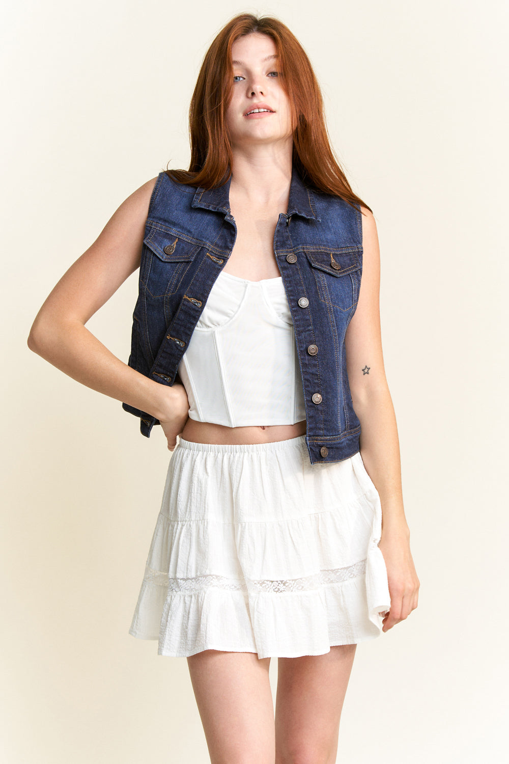 Classic Denim Vest-4