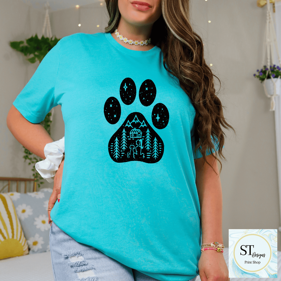 Mountain Dog Paw Print-7