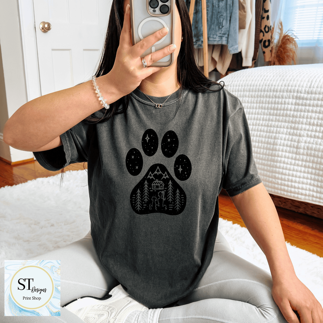 Mountain Dog Paw Print-12