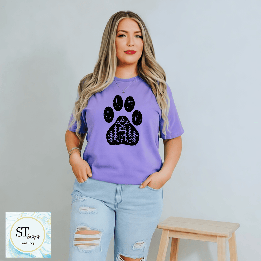 Mountain Dog Paw Print-11