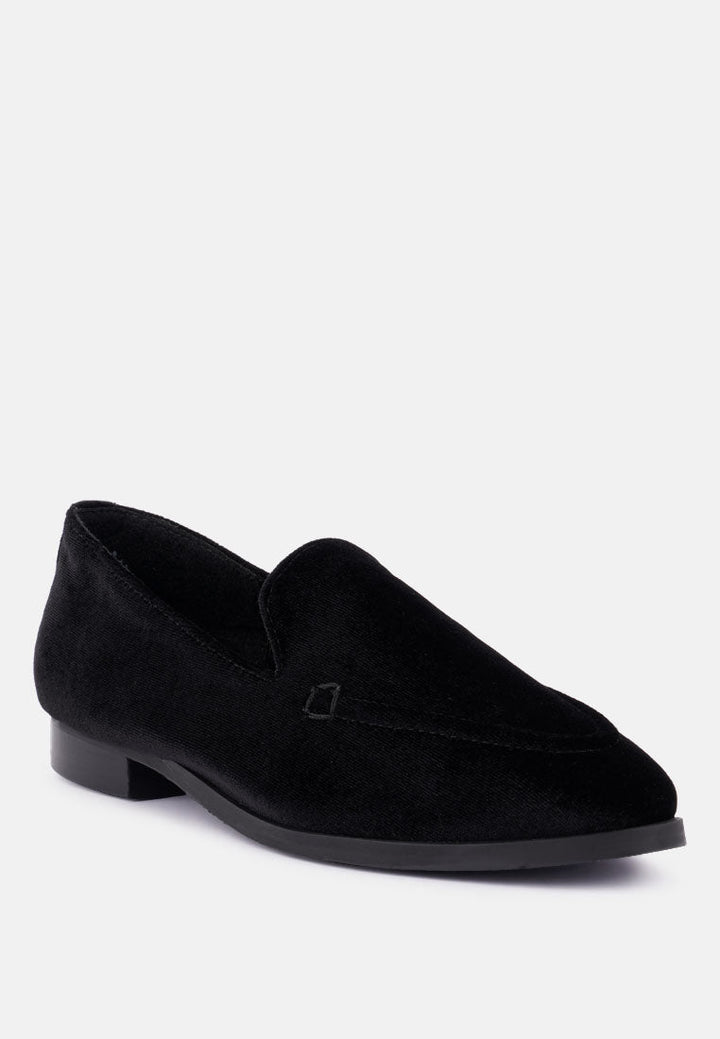 Luxe-Lap Velvet Handcrafted Loafers-1