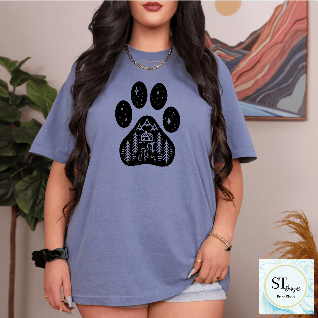 Mountain Dog Paw Print-1