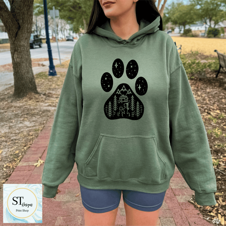 Mountain Dog Paw Print-8