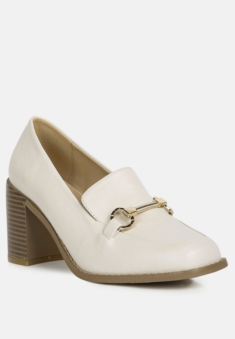 Boss Fav Classic Block Heel Loafers-1