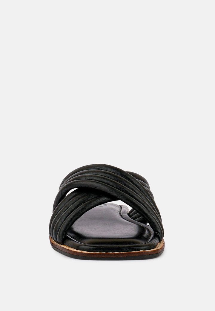Eura Quilted Leather Flats-4