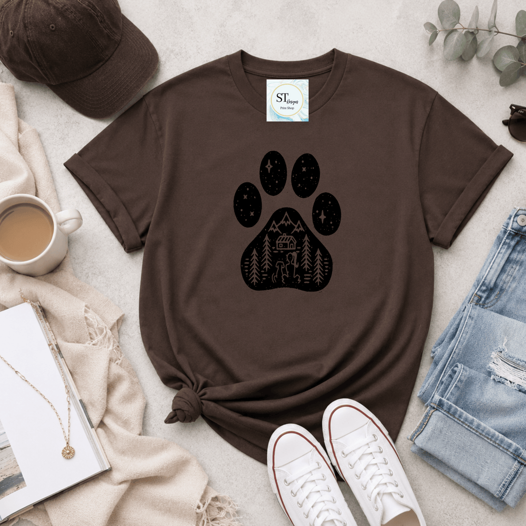 Mountain Dog Paw Print-3