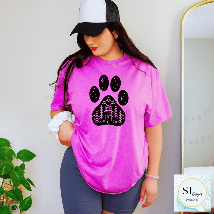 Mountain Dog Paw Print-4