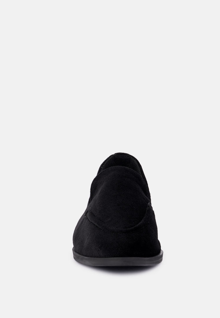 Luxe-Lap Velvet Handcrafted Loafers-3