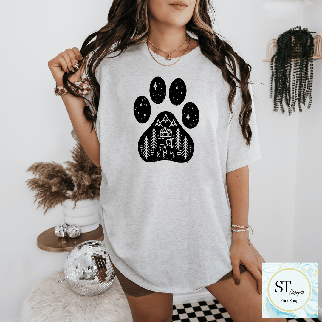 Mountain Dog Paw Print-5