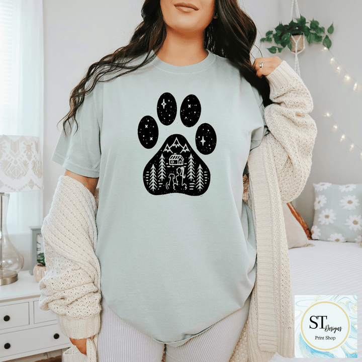 Mountain Dog Paw Print-9