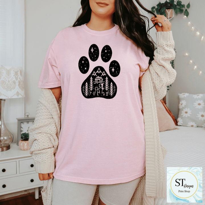 Mountain Dog Paw Print-14