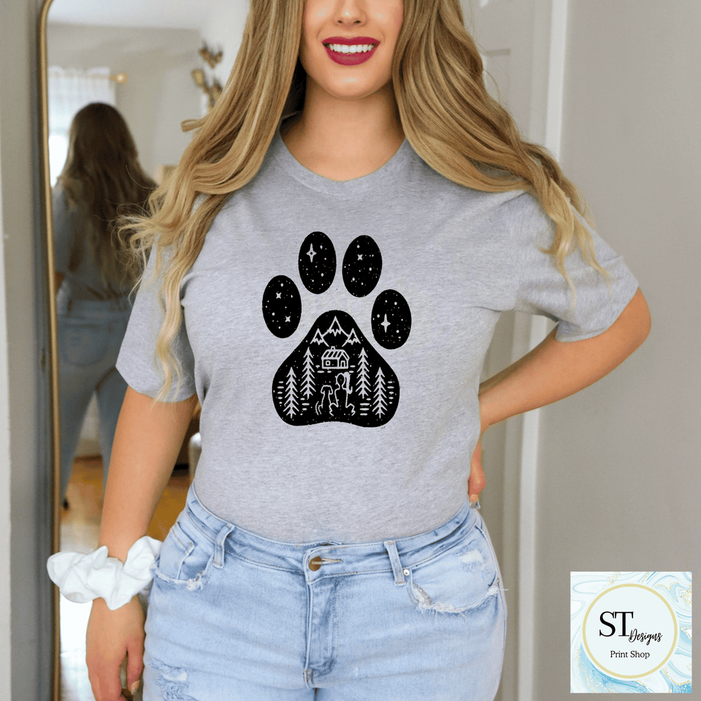 Mountain Dog Paw Print-0