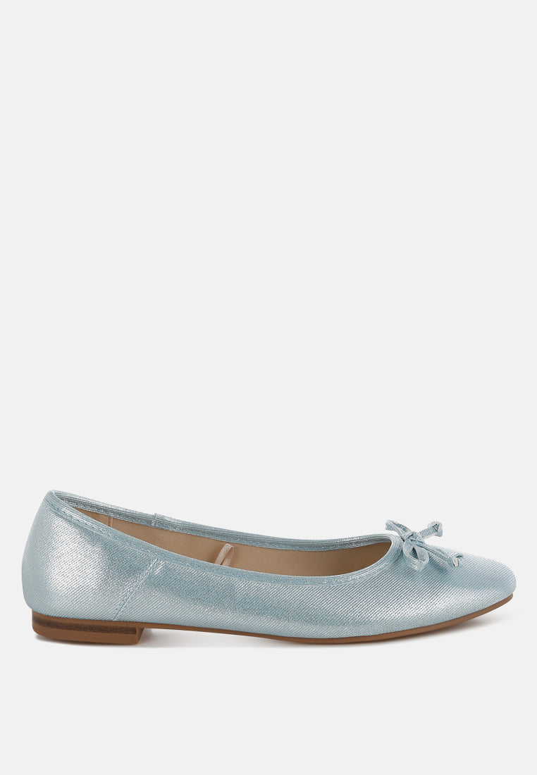 Agshin Metallic Ballet Flats-7