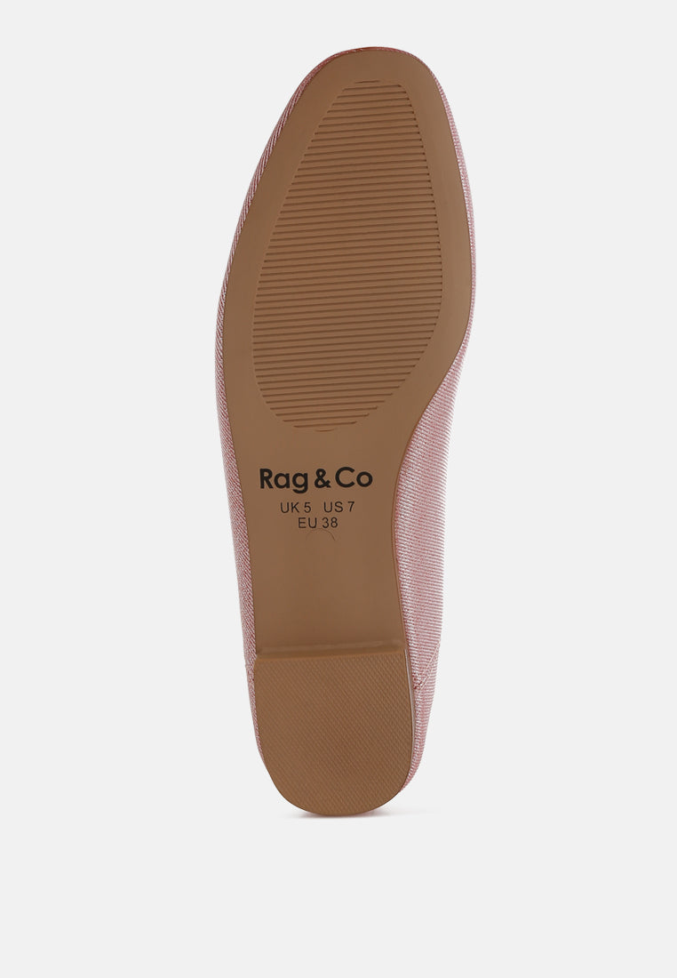 Agshin Metallic Ballet Flats-4