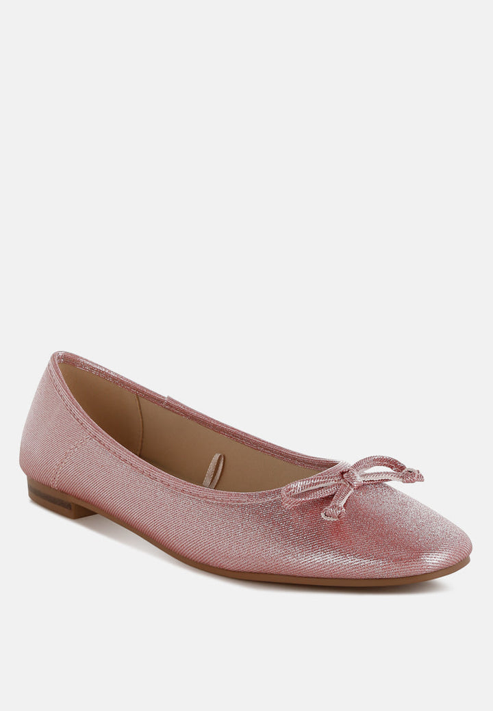 Agshin Metallic Ballet Flats-1