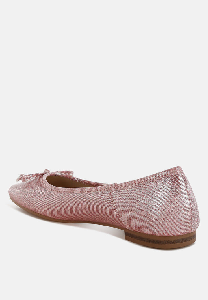 Agshin Metallic Ballet Flats-2