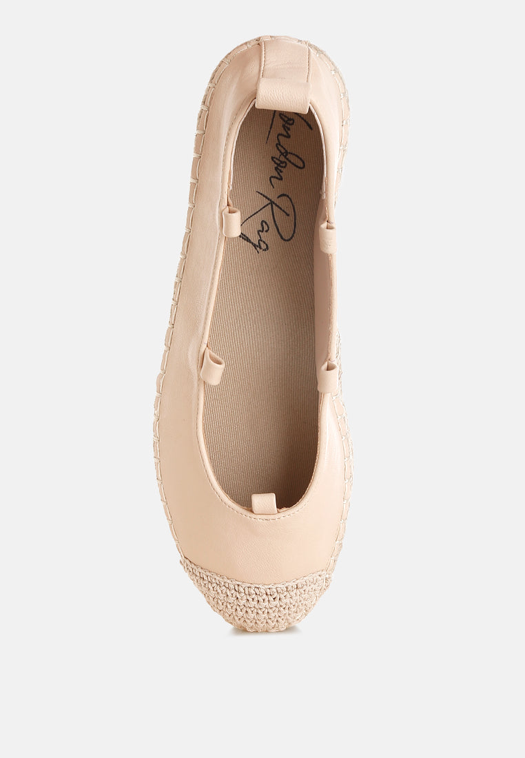 Alaya Woven Toe Lace-Up Espadrilles-3