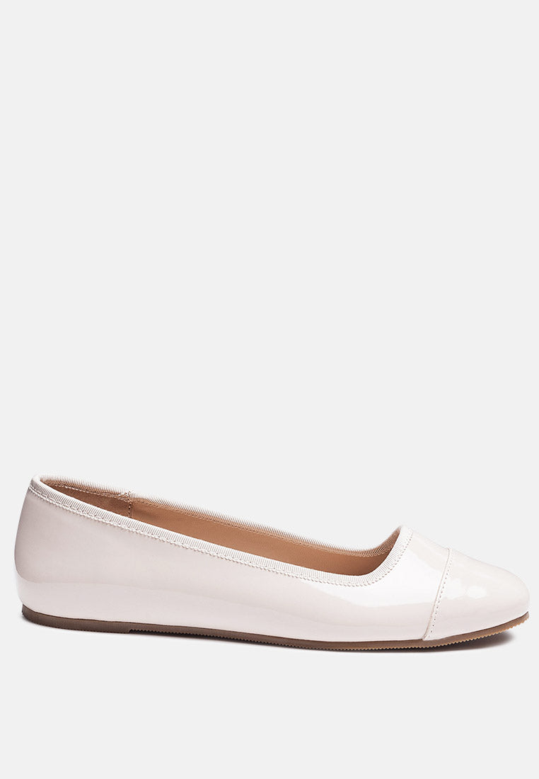 Camella Round Toe Ballerina Flat Shoes-6