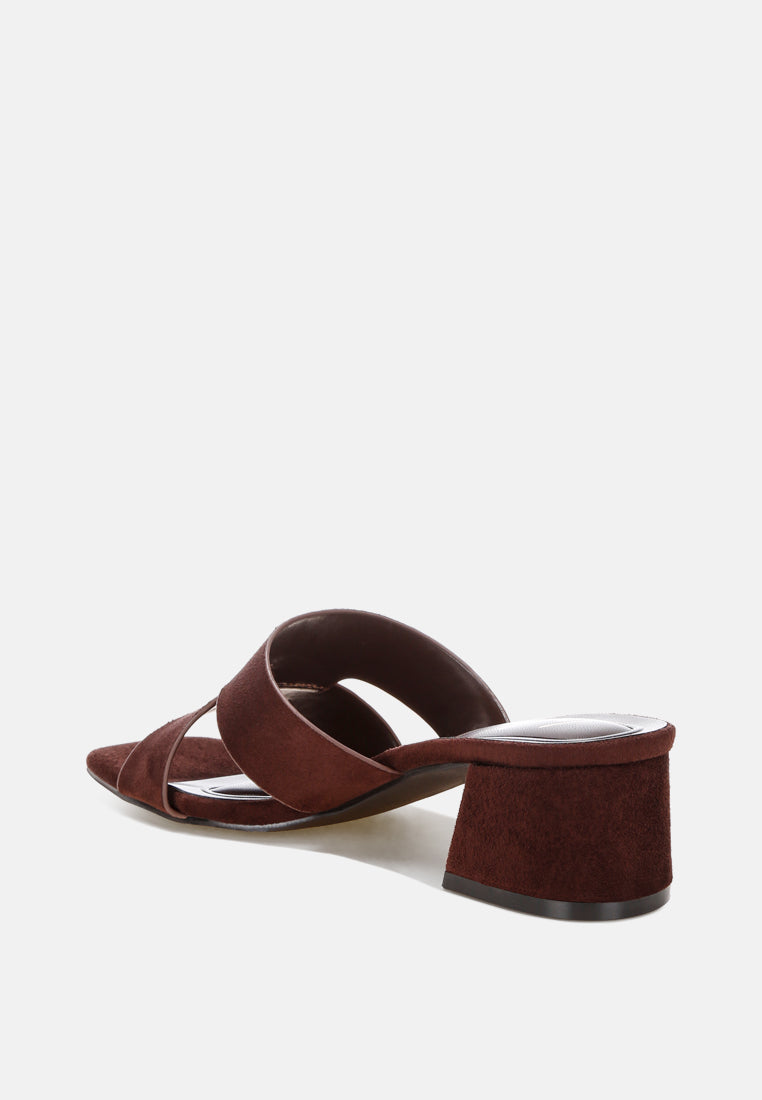 Aneka Block Heel Slip Ons-3