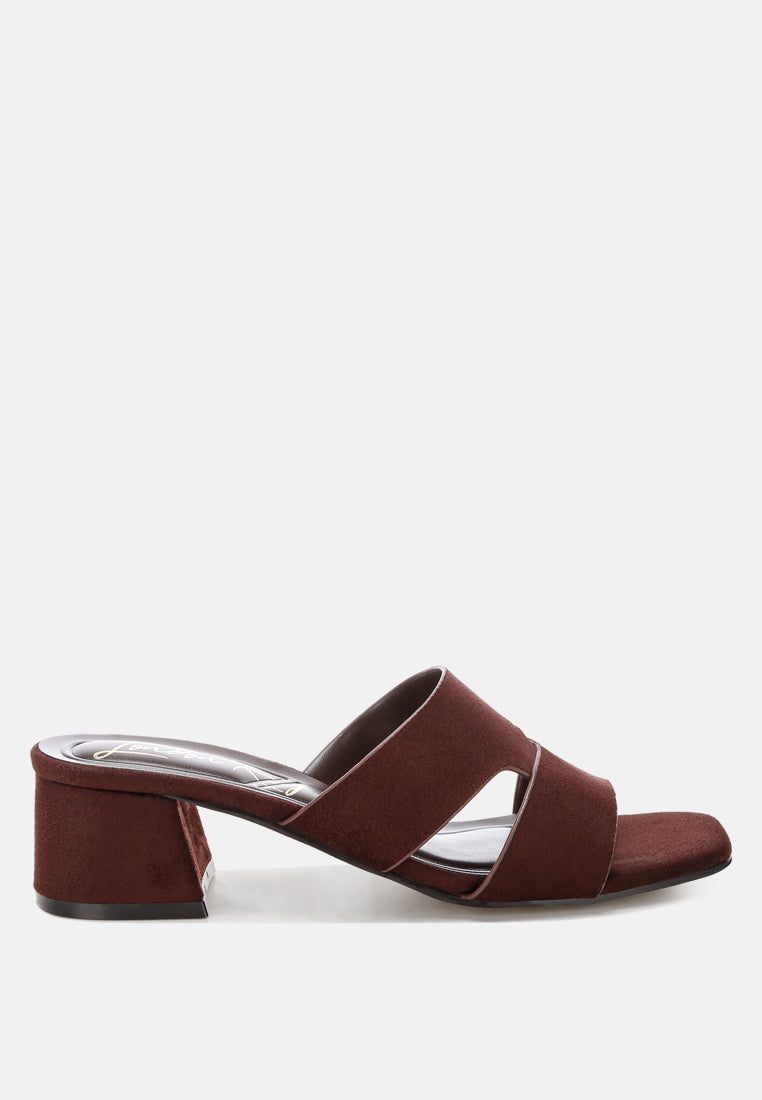 Aneka Block Heel Slip Ons-0