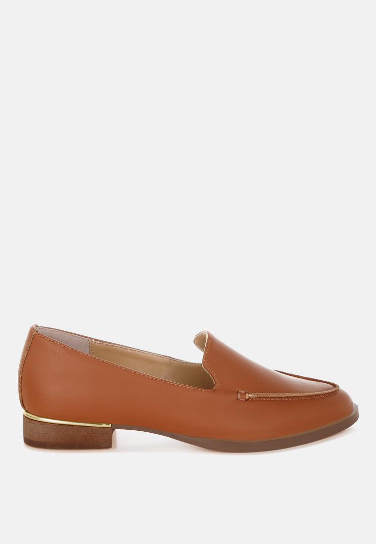 Anna Suede Leather Loafers-6