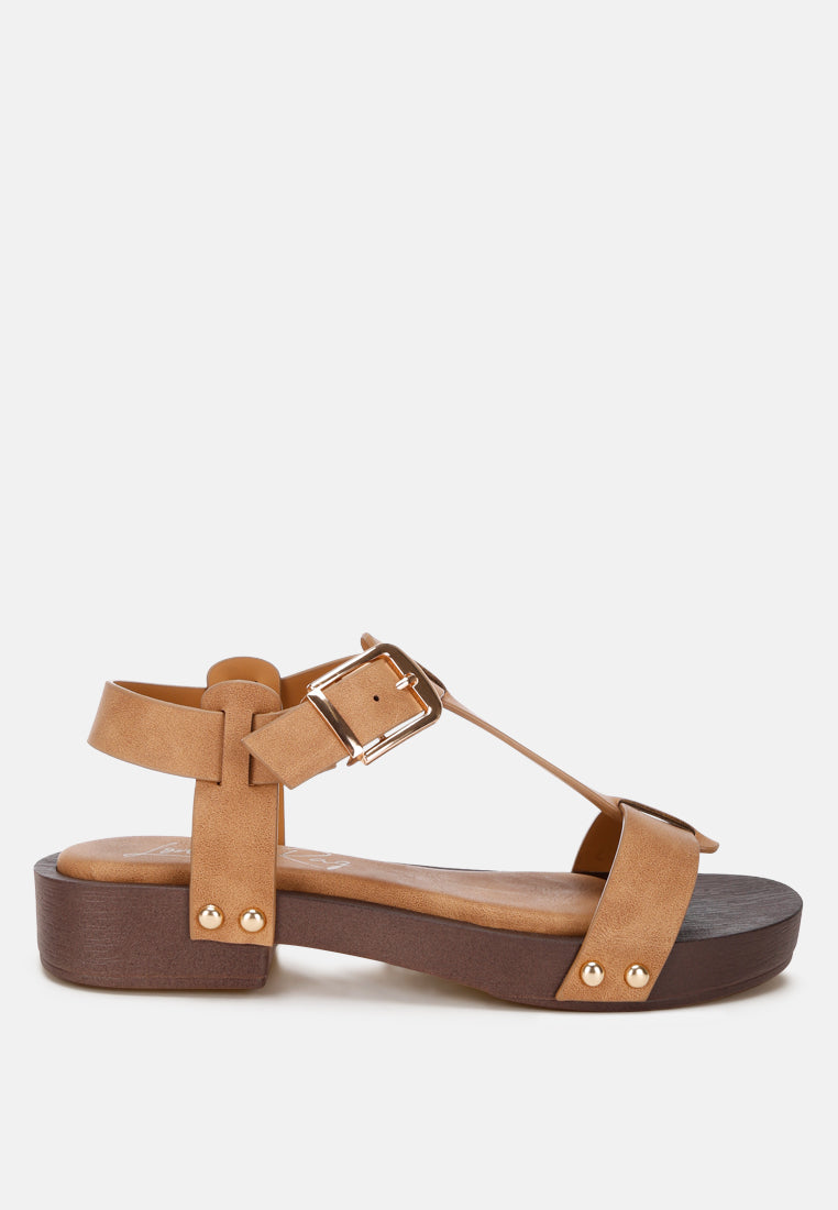 Arden Studded Low Block Heel Strappy Sandals-5