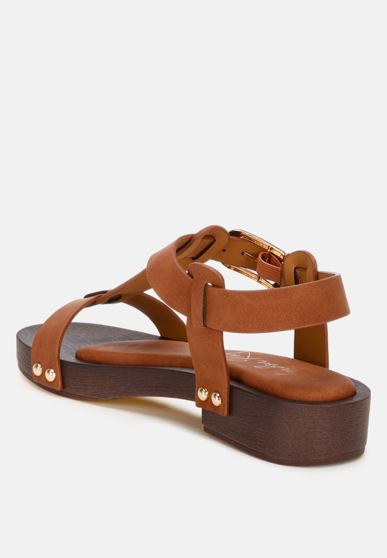 Arden Studded Low Block Heel Strappy Sandals-3