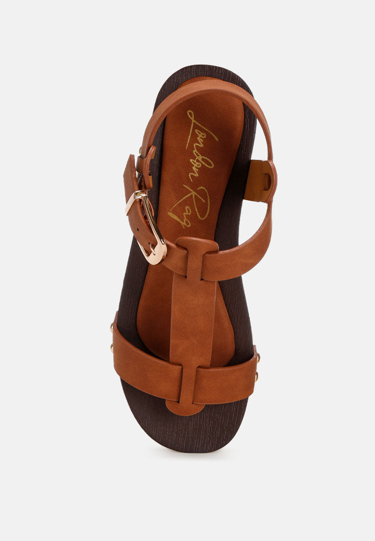 Arden Studded Low Block Heel Strappy Sandals-4