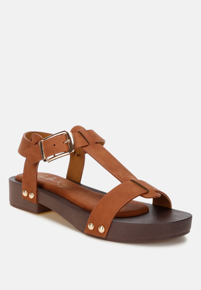 Arden Studded Low Block Heel Strappy Sandals-2