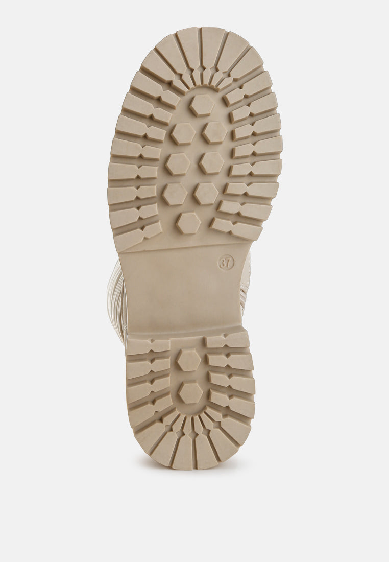 Argi Anti-Skid Lace-Up Combat Boots-4
