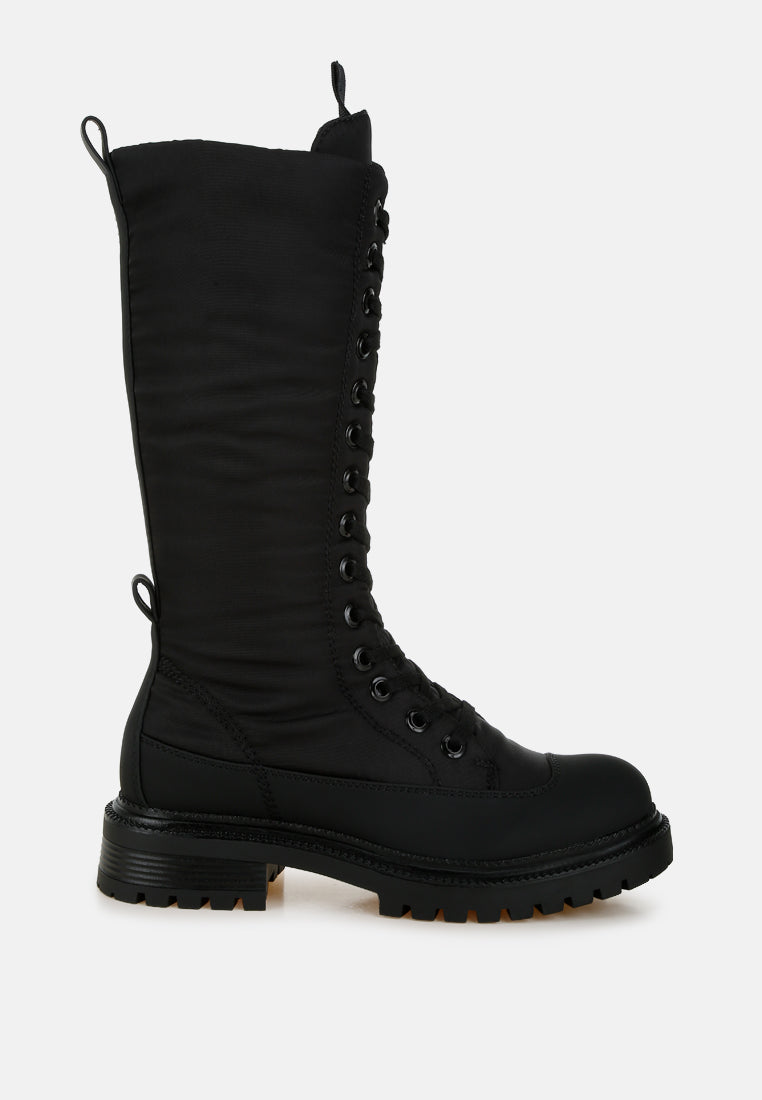 Argi Anti-Skid Lace-Up Combat Boots-5